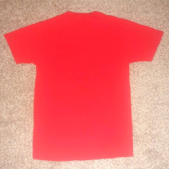 Boys Size Small Jerzees Spongebob T-shirt, red - Picture 4 of 4